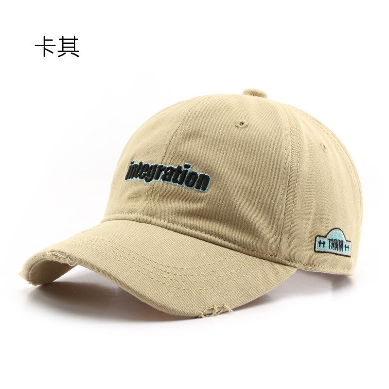 Embroidered Letters Cotton Baseball Cap for Women Men Casual Fashion Hip Hop Snapback Hat Summer Sunscreen Caps Dad Hats Unisex: 2