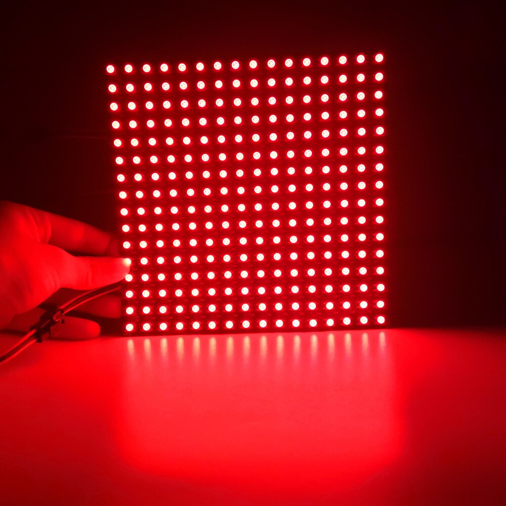 5V WS2812B LED Digital Flexible Individually Addressable Led Panel Light WS2812 8x8 16x16 8x32 Module Matrix Screen