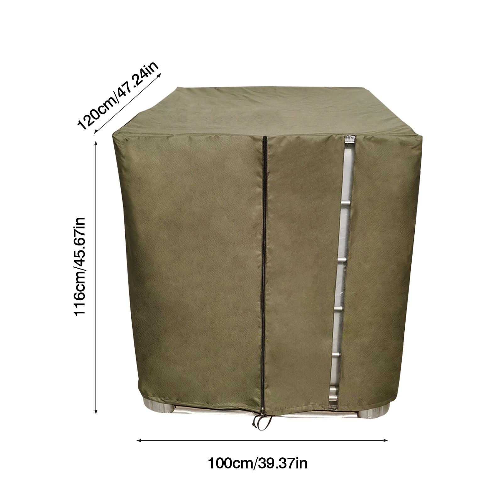 1000 Liters Dust Cover Of IBC Ton Drum Ton Bucket Rain Cover Dust Cover Rainwater Tank Cover IBC Waterproof And Dustproof Cover