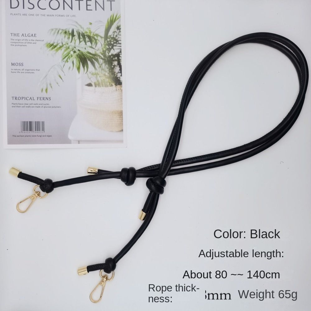 Regulowany pasek do torebki Nowy wymienny pasek do torebki Pasek do torebki Crossbody Skórzane części do toreb DIY Regulowana długość paska 80-140 cm: Rose Gold