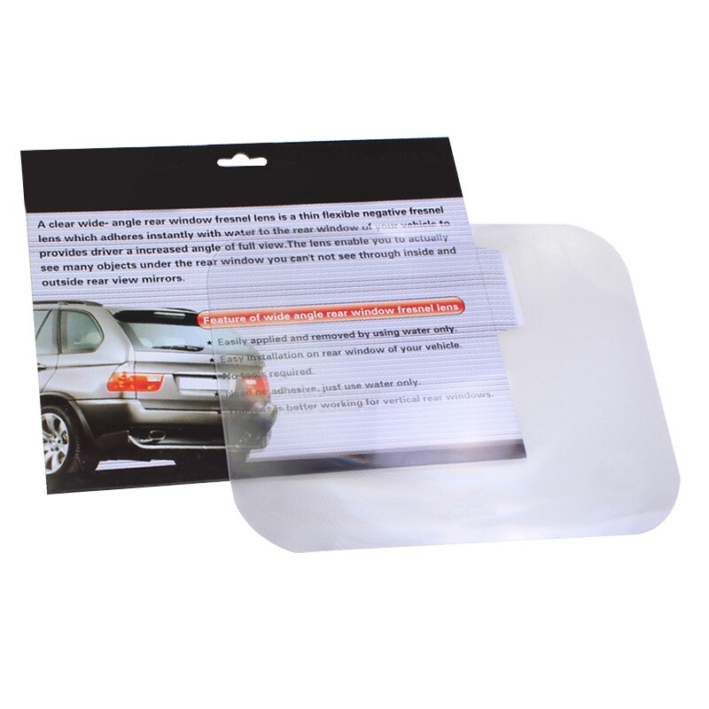 Angle Lens Auto Car Parking Reversing Sticker Rear Windshield Useful Enlarge View Angle Optical Lens Sticke