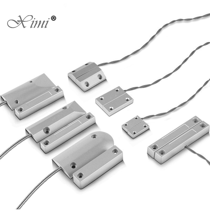 Nc Tür Sensor Metall verdrahtete Rolltor Magnet kontakt Schilf Schalter für Sicherheits alarmsystem