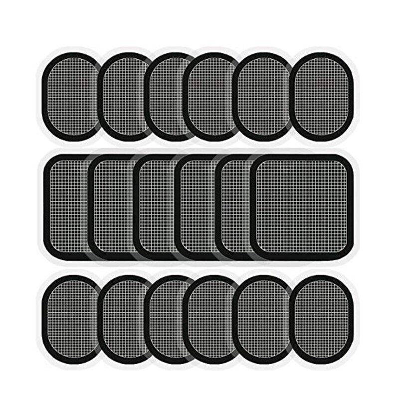 Vervanging Gel Sheet Pads Voor Abdominale Abs Toner Core Abs Workout Toning Riem 6 Sets: Default Title