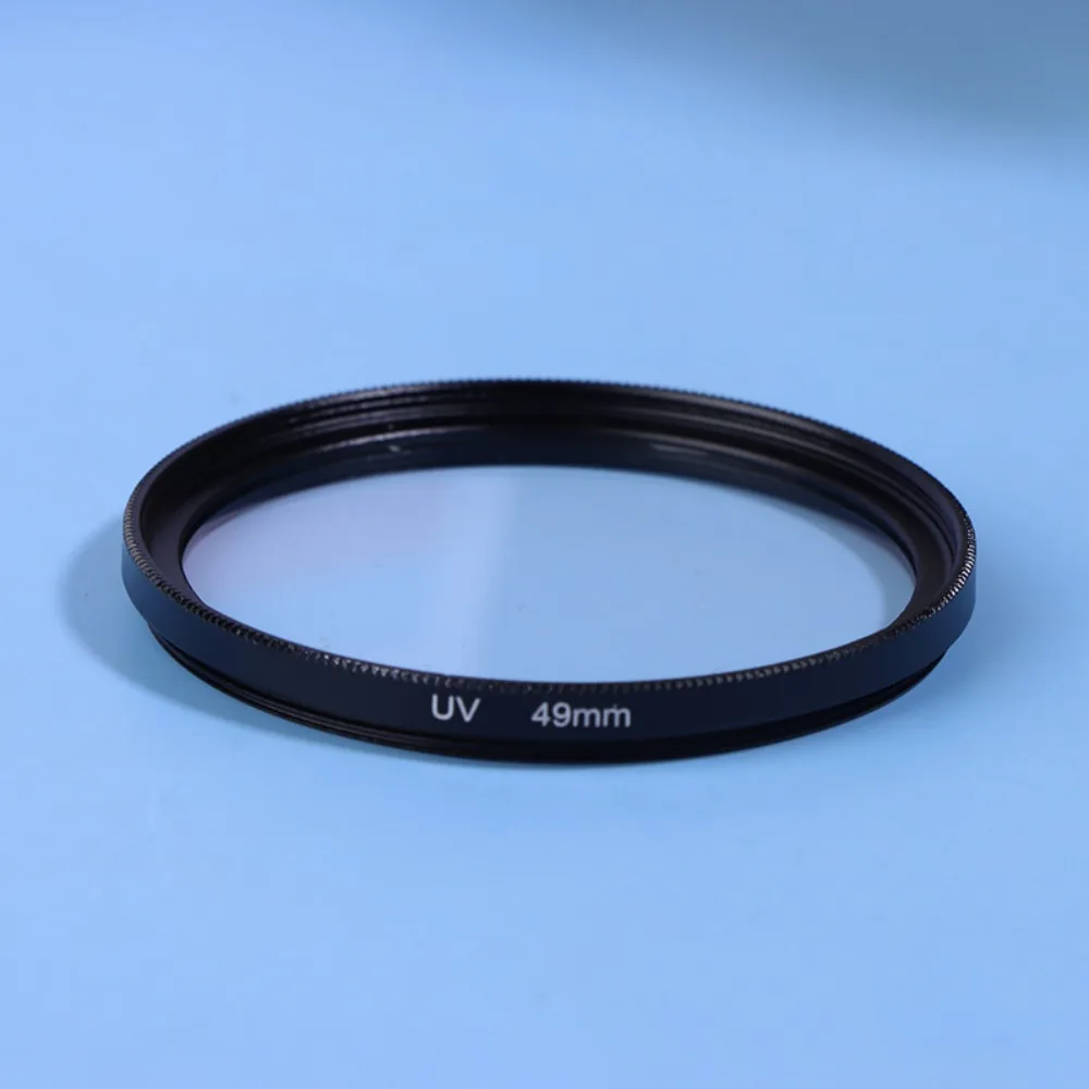 1Pcs 37/40.5/43/46/49/52/55/58/62/67/72/77/82mm Camera Lens Universal UV Digital Filter Glass Lens Protector: SKY BLUE