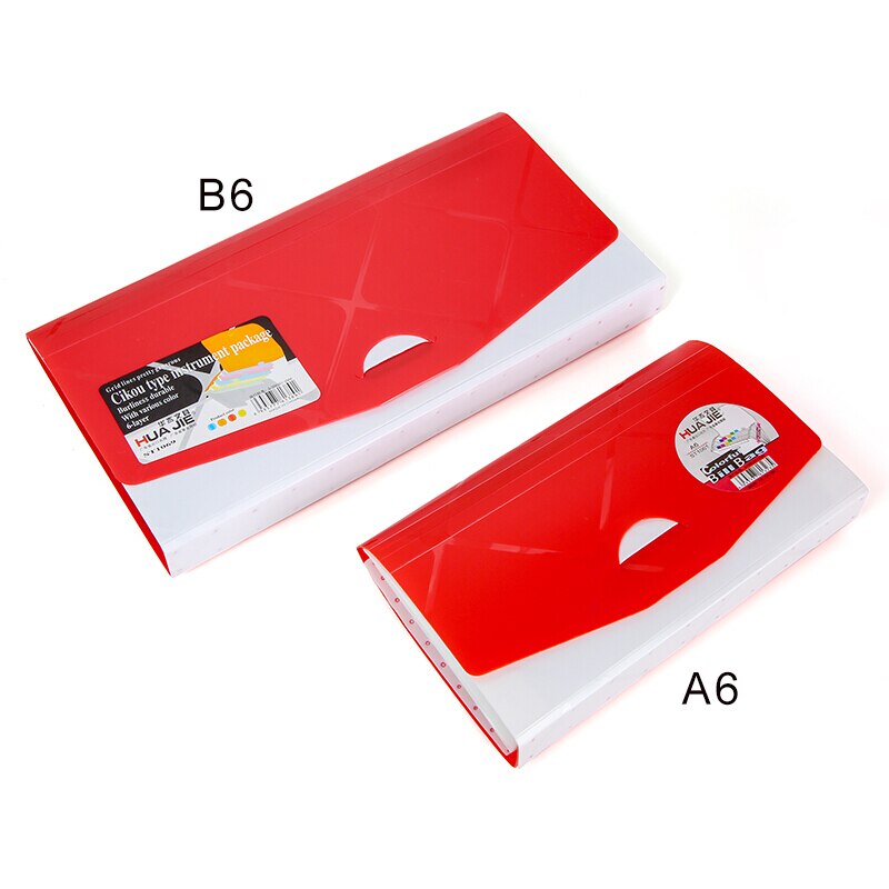 Expanding Wallet A6/B6 Mini Bill Receipt File Bag Document Bag Pouch Folder Paper Organizer File Holder Office Supplies ST1061