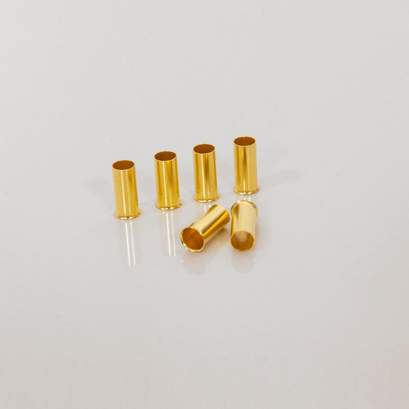 1 stücke Deutsch Original WBT kupfer hülse Erweiterte Gold-überzogene Terminal 2,5-16mm platz Fieber Klasse crimpen kupfer hülse