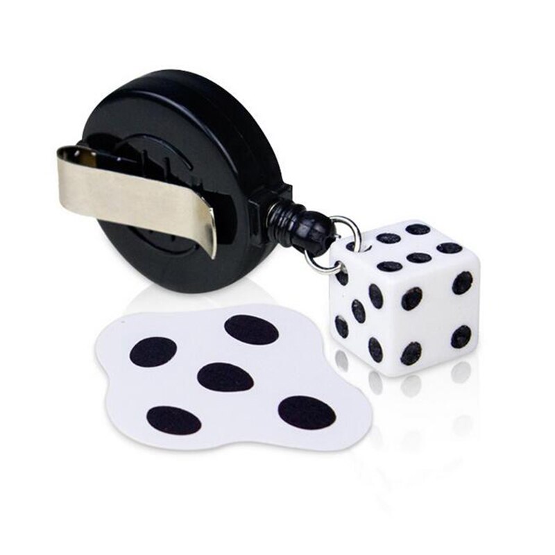 1 Pcs Beate Een Dice Flat Goocheltruc Platte Dobbelstenen Magic Close-Up Dobbelstenen Magic Props Mini Magic props Speelgoed Leuk Speelgoed 81478