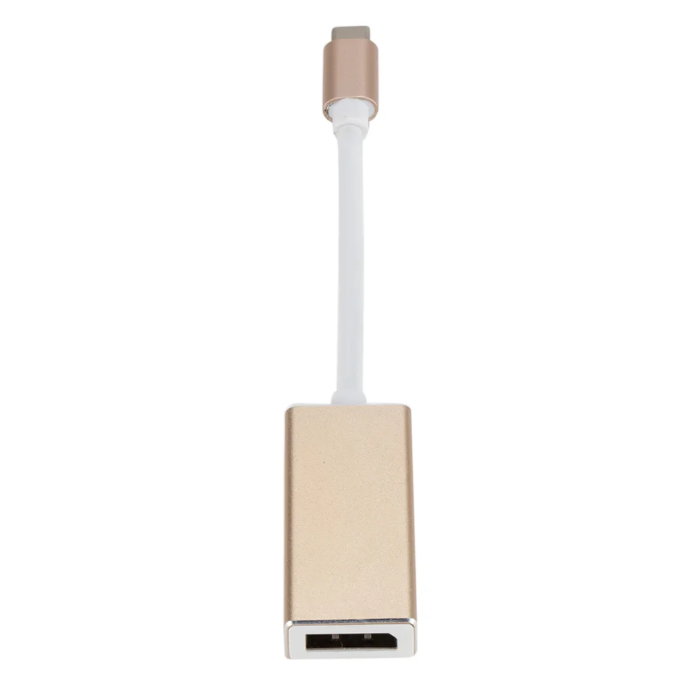 Adaptador USB-C a Mini DP Cable tipo c a DP Cable convertidor USB tipo C a DisplayPort Plug and Play para MacBook Air MacBook Pro