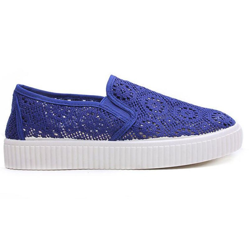THEAGRANT Platform Witte Schoenen Zomer Ademend Uitsnede Espadrilles Flats Loafers Slip-On Sneakers Schoenen Vrouw WFS3057