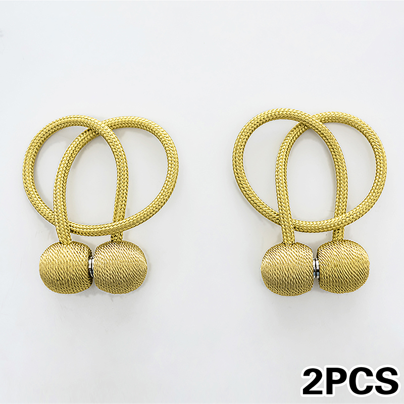 modern minimalist agnetic Curtain Tieback Clip Curtains Buckle Holder Decorative Home Curtains Accessories: green