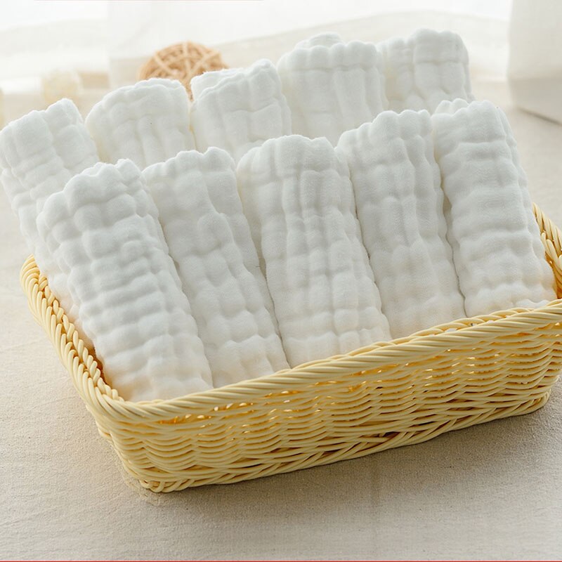 Reusable baby Diapers Cloth Diaper Inserts 100% Cotton Washable babies care Eco-friendly diaper 10pcs AXP027