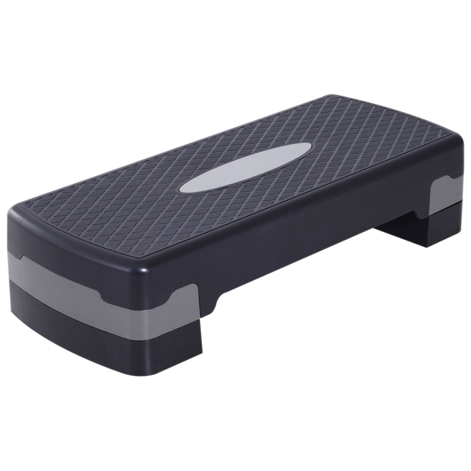 HOMCOM Step De Aeróbic Para Fitness Antideslizante Con Altura Regulable 3 Niveles 2110689 HOMCOM Step De Aeróbic Para Fitness Antideslizante Con Altura Regulable 3 Niveles 2110689