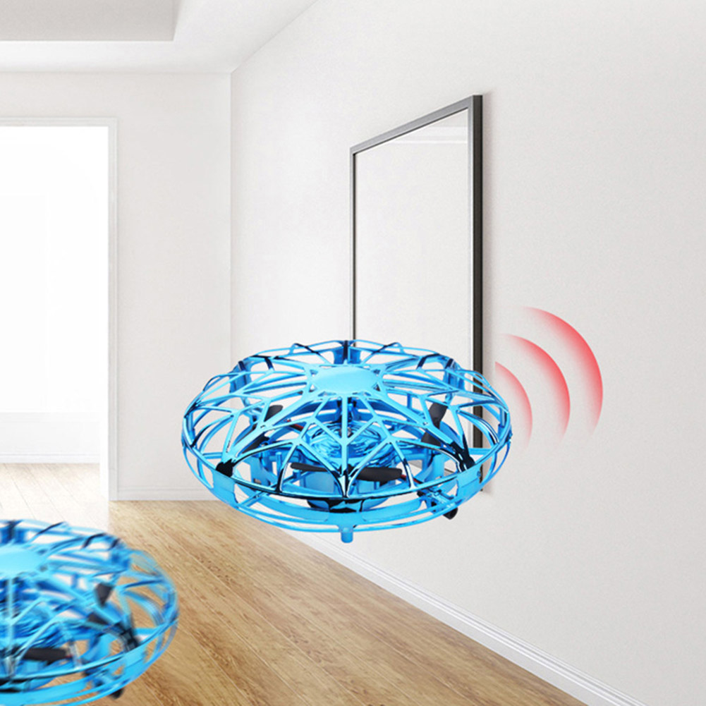 Mini Drone volador de 4 ejes, helicóptero de inducción con gesto infrarrojo, juguete para niños, RC de , juguetes para niños