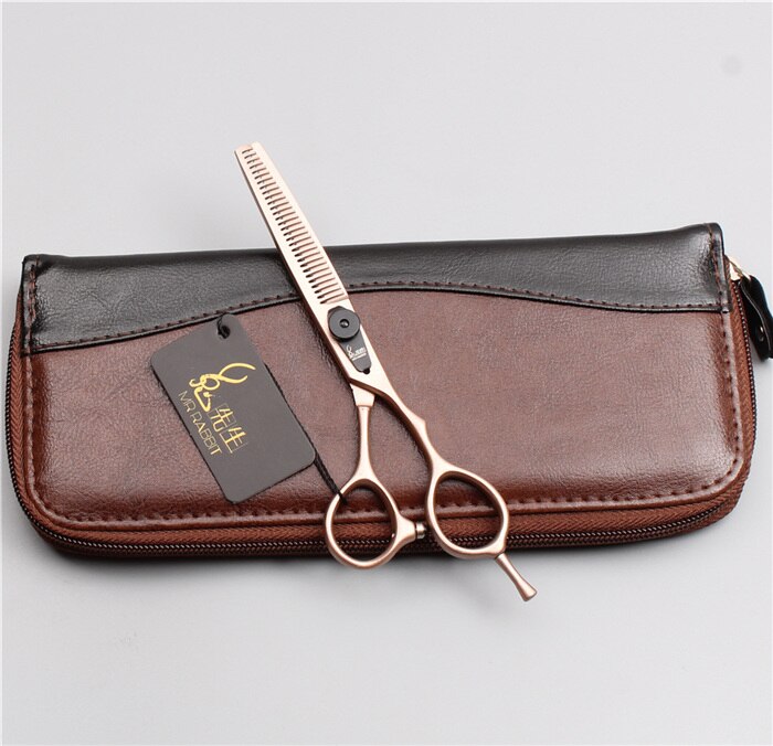5.5 &quot; 16cm japan 440c mr kanin rosa guld frisør saks tyndere saks skære saks hår saks  t9015: T9015 mgjin  t 5.5yy