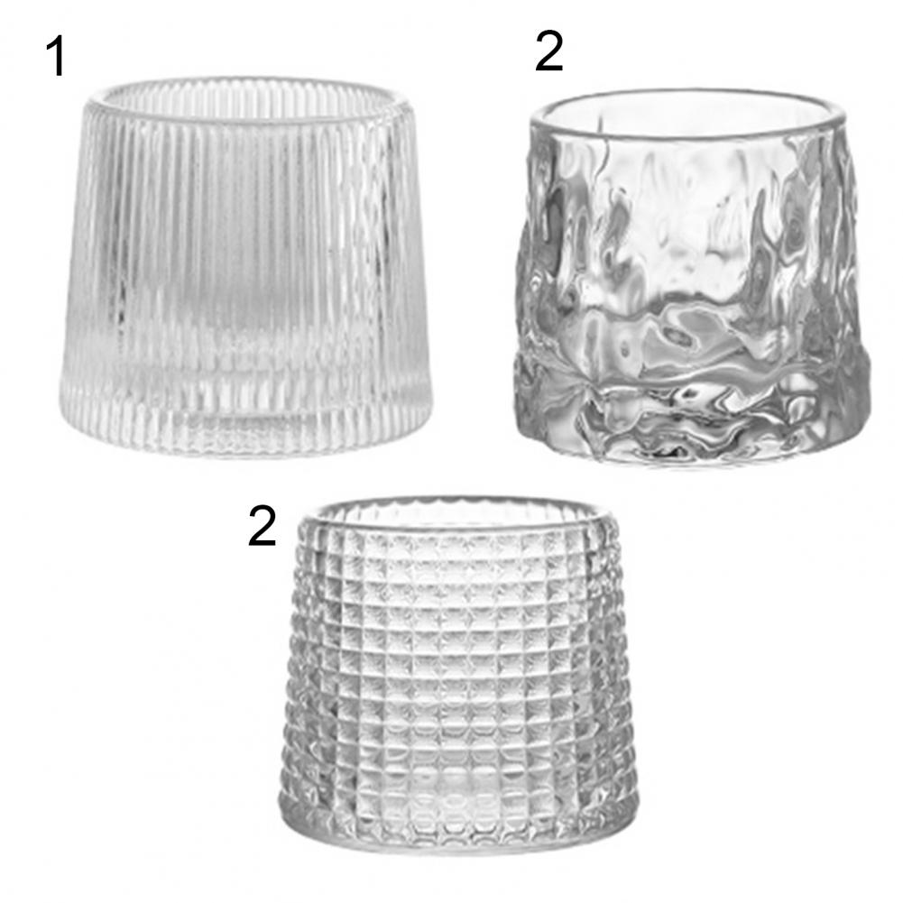 Drinken Bril Glad Rand Delicate Transparante Shaker Tumbler Bierglas Mok Bar Roterende Whisky Wijnglas