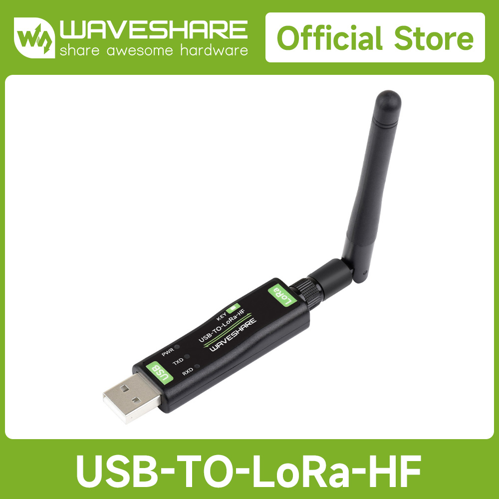 Waveshare usb-zu-lora-datenübertragungsmodul, basierend auf  sx1262, , geeignet für sterben datenerfassung in industrie und landwirtschaft