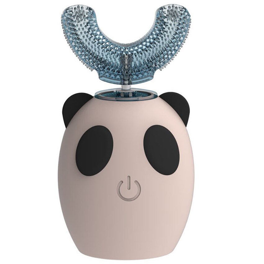 LED Light Teeth Whitening 360 Degree Ultrasonic Electric Toothbrush for Adults, Kids, Rechargeable, 3 Cleaning Modes, Waterproof