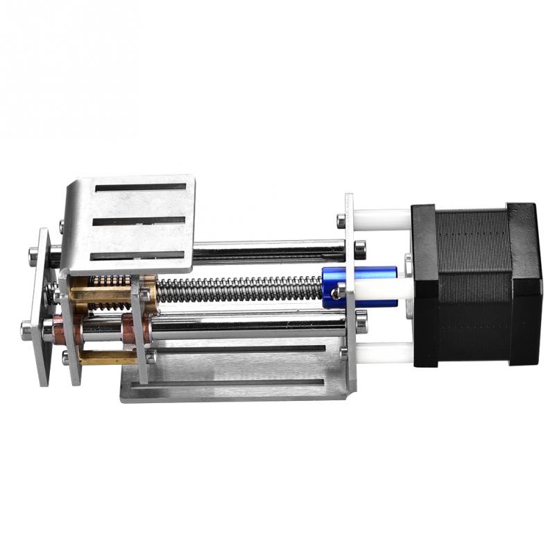 12V 60mm Milling Linear Motion Guide Rail Z-Axes Slide Guide for Woodworking Tools CNC Engraving Machine