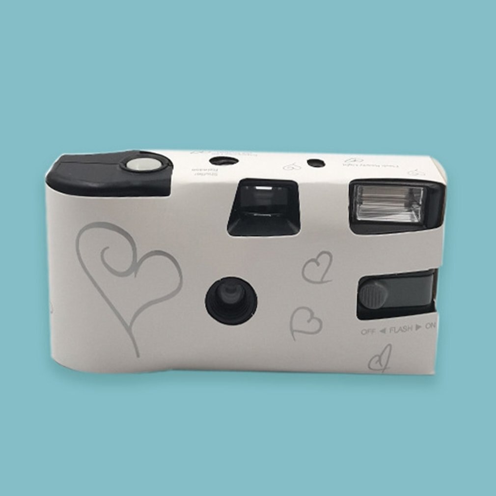 36 Photos 35mm Power Flash HD Single Use One Time Disposable Film Manual Camera Children's Party