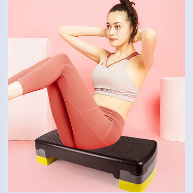 Escalón aeróbico, Pedal antideslizante ajustable, para gimnasio, Fitness, ejercicio, interior y exterior, equipo de ejercicio de entrenamiento para el hogar