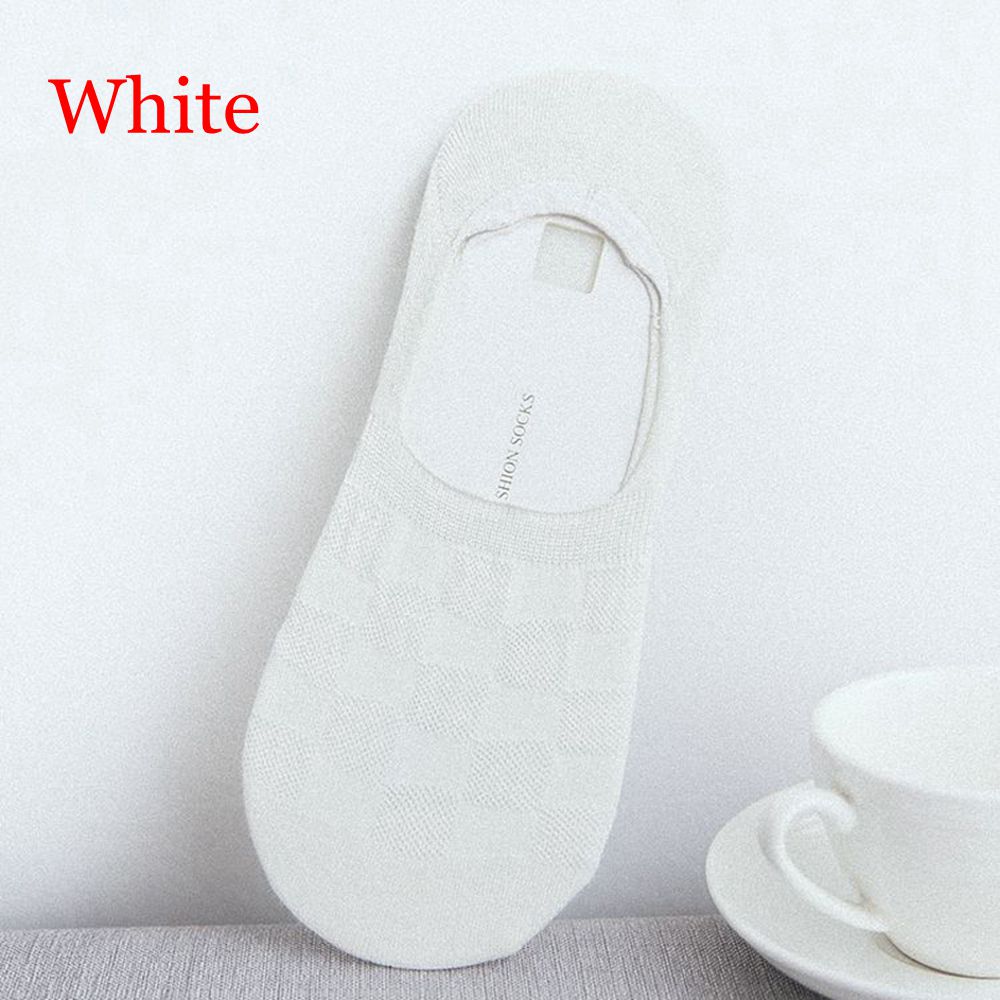 MELLIEX 6 paar damessokken, onzichtbare katoenen sneakers, ademende ballerina-sokken met antislip siliconen, zwart, grijs, beige, One size MELLIEX 6 paar damessokken, onzichtbare katoenen sneakers, ademende ballerina-sokken met antislip siliconen, zwart, grijs, beige, One size