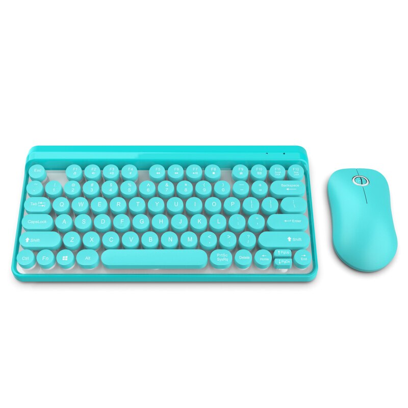 2.4G Slim Optical Wireless Keyboard And Mouse User Mini Wireless Multimedia Keyboard Mouse Combo Set For PC Laptop: 2