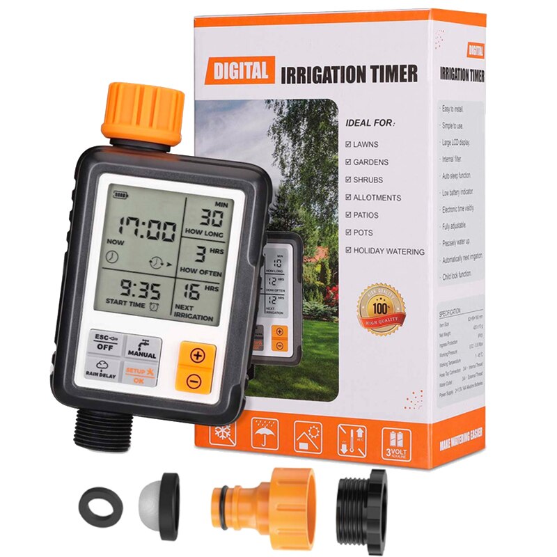 Wodoodporna regulator czasowy robić nawadniania inteligentny sterownik nawadniania system nawadniania podlewanie ogrodu zegar: water timer