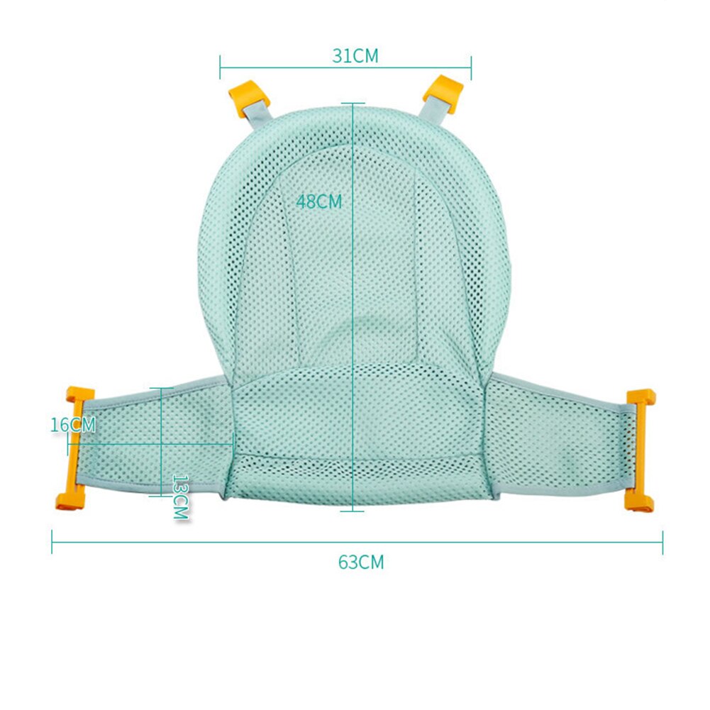 Max zuletzt 20kg Neugeborenen Baby Badewanne Pad T bilden Baby Säuglings Badewanne Schwimmen matt Gittergewebe Tuch Weichen gleitschutz Baden Sitz Pad Kissen