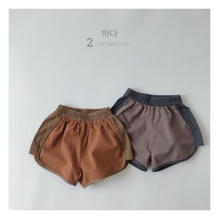 Estate New Baby Boy Girl Clothes moda bambino cuciture Casual pantaloncini di cotone pantaloni larghi traspiranti per bambini