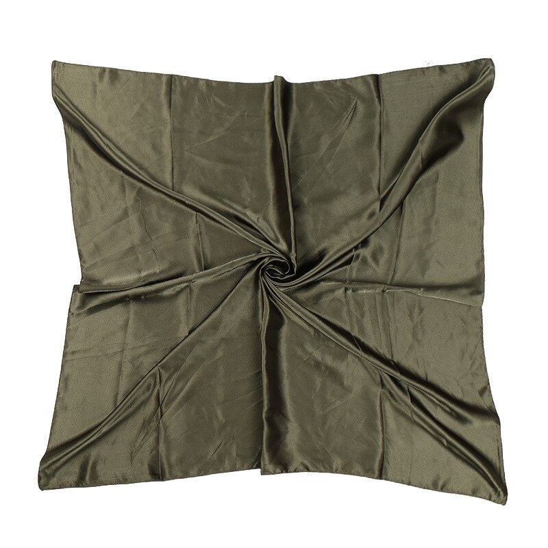 90*90cm zijde blend vierkante sjaals soild kleur hijab sjaal islamitische kleding tulband voor vrouwen moslim hoofdtooi sjaals en wraps: 15