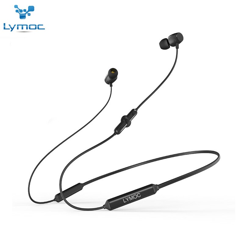 LYMOC Q5 Bluetooth Earphones Sport Wireless Headphone 48Hrs Talktime Neckband Stereo Headsets Running for iPhone Xiaomi Huawei: Black