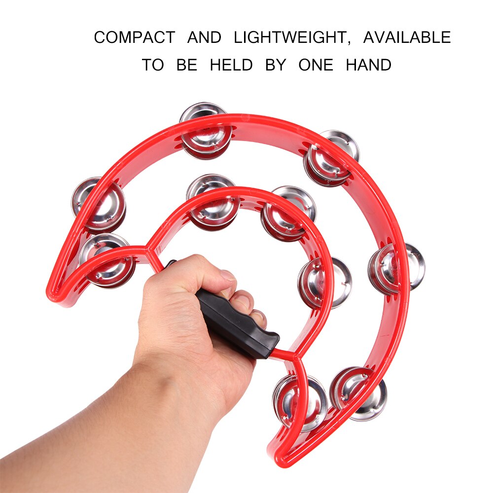 Kwiat bęben pierścień grzechotka tamburyn bęben ręczny instrument perkusyjny plastikowy ręczny instrument perkusyjny podwójne cztery kolory