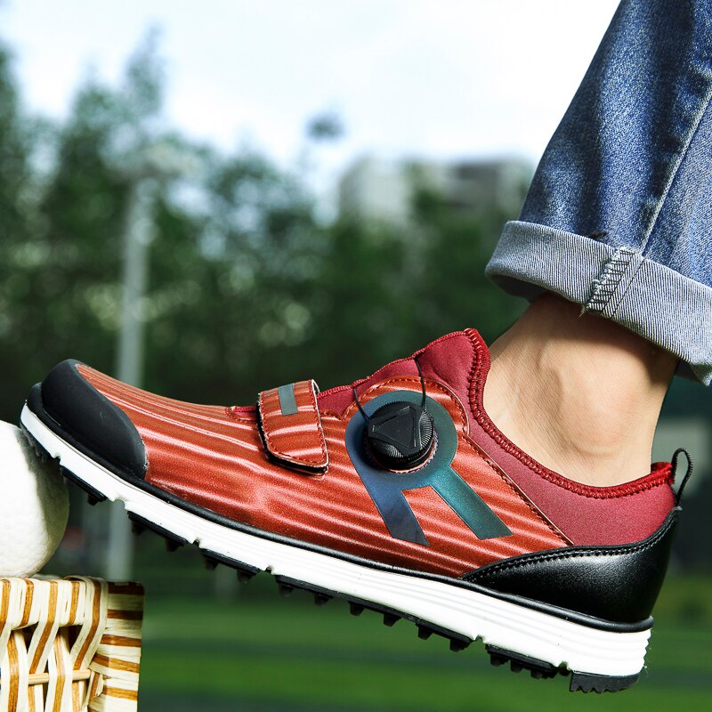 Men Anti-Slip Men Athletic Sneakers Golf Shoes Men Leather Sport Trainers Men Golf Mens Shoes