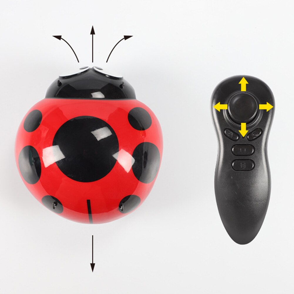 Urodziny dzieci owad domu biedronka robot zdalnego sterowania zabawki dla dzieci prezent plastikowe inteligentny odkryty symulowane boże narodzenie śmieszne