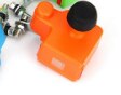 Dc 5v-1a 1000 mah batteri cykel elgenerator cykel cykel ridning usb mobil dynamo för telefon laddning natt ridutrustning: Orange