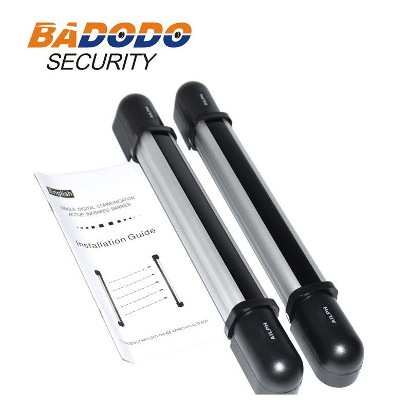 2 balken IR zaun infrarot-Sensor abstand 30 M verdrahtung Infrarot Schranke detektor tor fotozelle Sensor