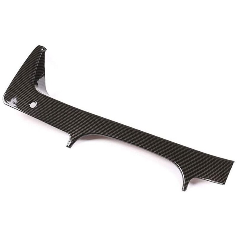 Carro de fibra carbono volante painel painel capa quadro guarnição para mercedes benz classe c w204 2011 2012 2013