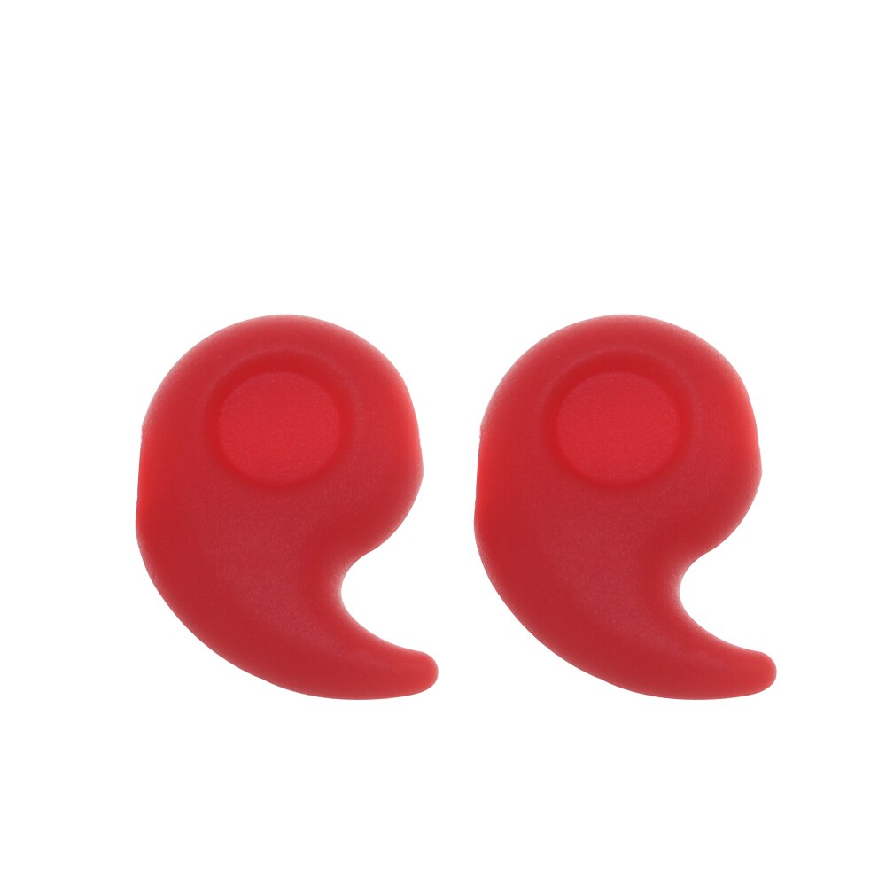 2Pair Glasses Ear Hook Soft Silicone Anti Slip Ear Hook Spectacle Sports Fixed Leg Grip Temple Holder Eyeglasses Accessories: Red