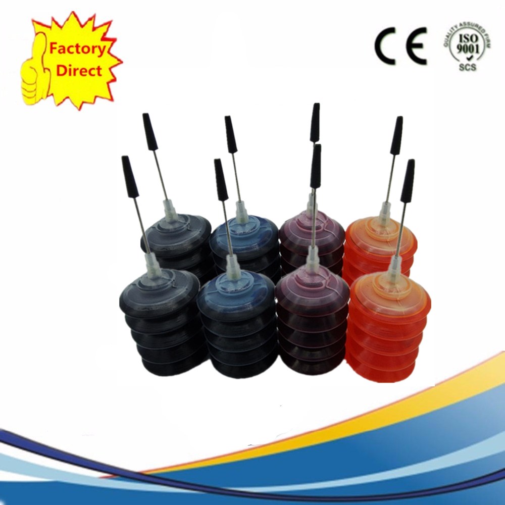 ink Dye Ink Premium 450 451 550 551 150 151 250 251 all 5 Color printer cartridge ciss Bottled ink Refill Kit: 30ML 2SET