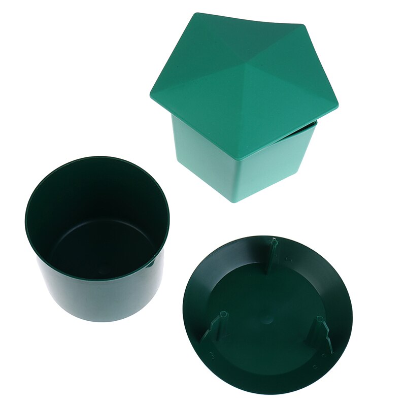 1x Plastic Slug and Snail Cage House Trap Catcher Slugs Snails Garden Trapper Leech Garden Tool Reptile Farm Protector Box Cage