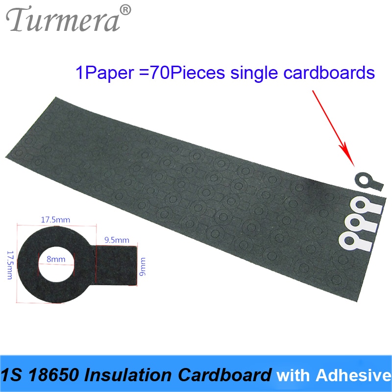 18650 isolant de batterie anneau isolant papier carton adhésif pour 18650 21700 26650 32700 Lifepo4 batterie Pack utilisation M2 Turmera