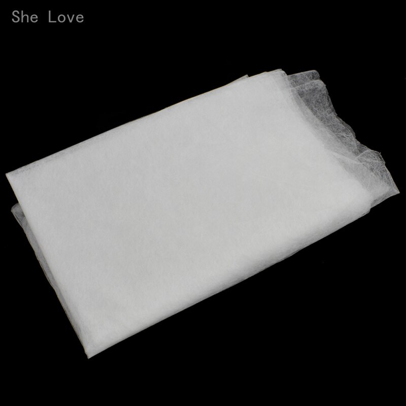 Chzimade-tela adhesiva de doble cara para costura, forro de retales de 100cm, para planchar, DIY