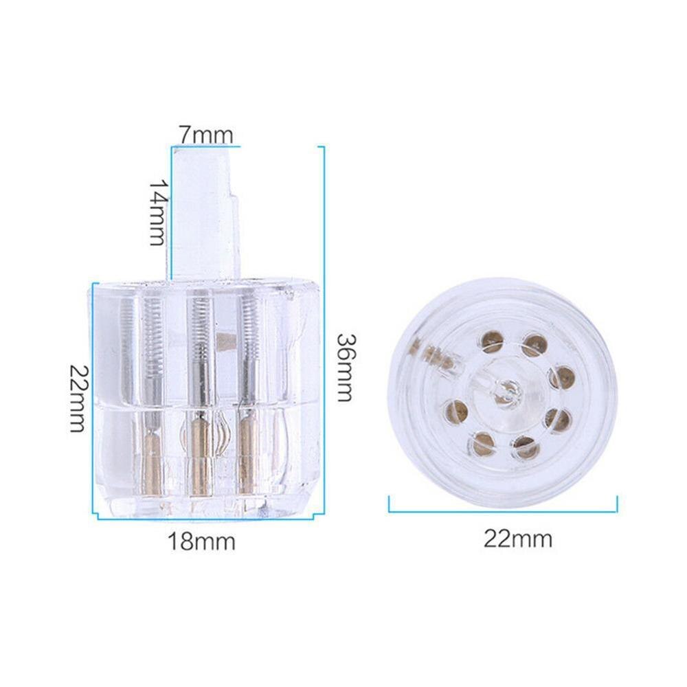 1Pcs Transparent Clear Practice Lock Locksmith Tools with Cutaway Pins Visible Lock Standard C0I8