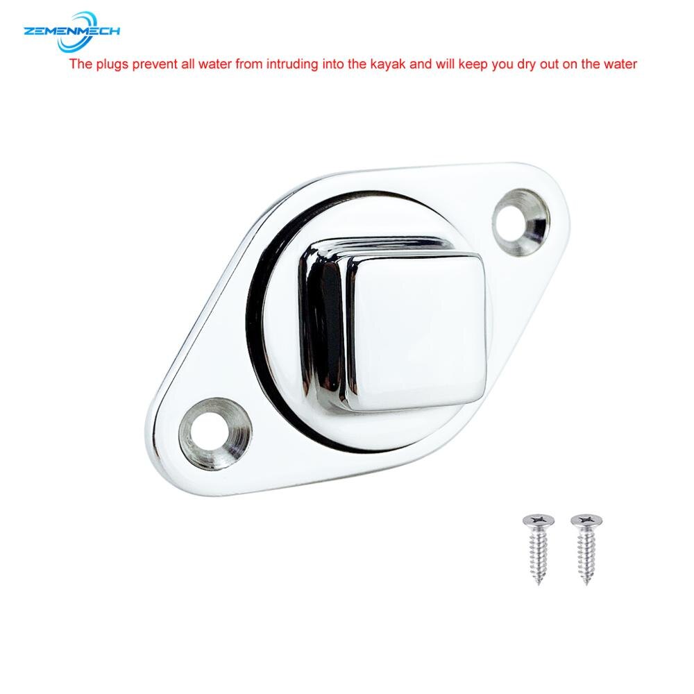 Boot Accessoires 316 Rvs Boot Diamant Garboard Drain Plug Bung Hole Drainage Marine Dinghy Garboard Mariene Hardware
