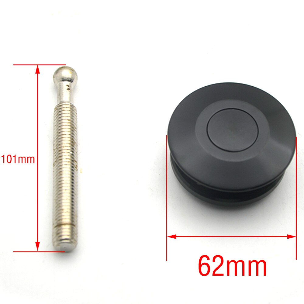 Universal Push Button Billet Hood Pins Lock Clip Kit Engine Bonnets Lock Aluminum Car Quick Latch