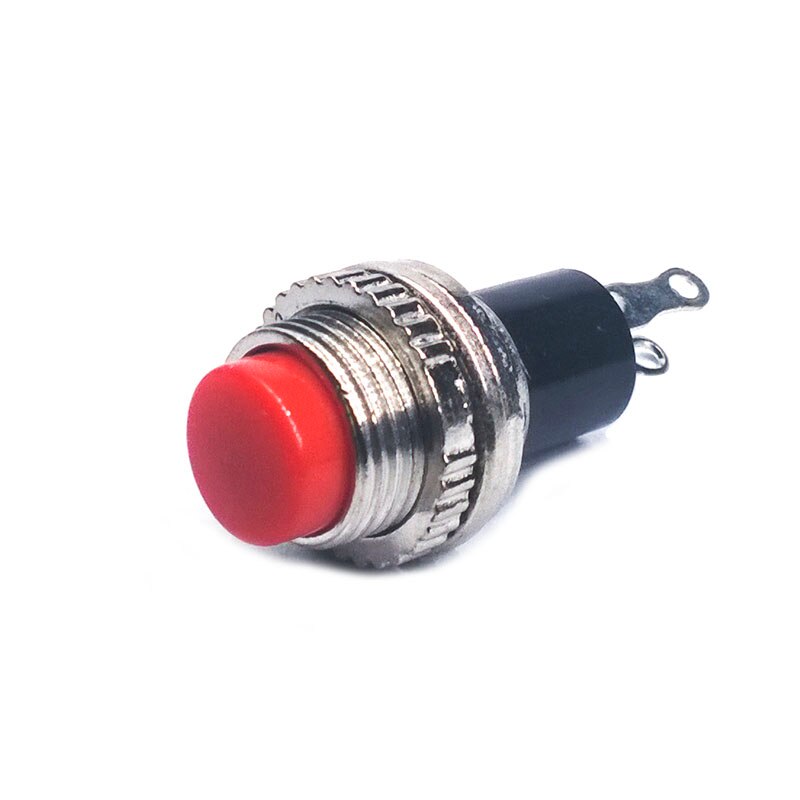 10 pcs/lot DS-314 10 MM 250V 0.5A Push Button Switch Metal Tactile Self-Reset Micro Interruptor Bouton Poussoir