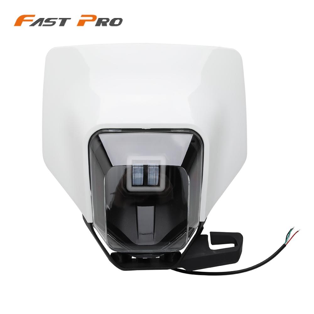 Motorcycle LED Headlight Headlamp Head Light Lamp For Husqvarna FC FE FX TC TE TX 125 250 300 350 450 501 FE250 FC250 TC250