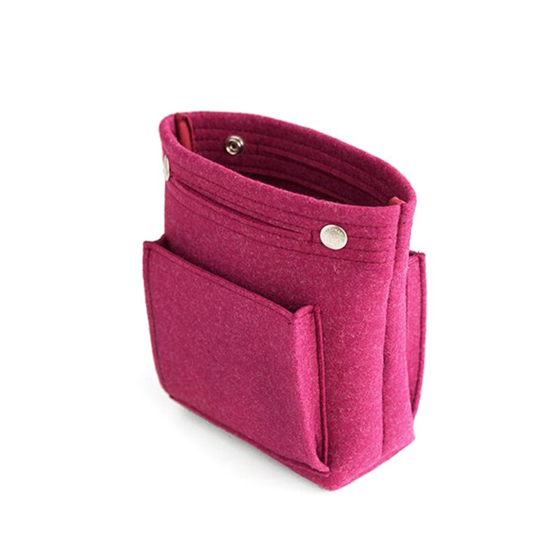 Vrouwen Draagbare Make-Up Tas Vilt Insert Handtas Cosmetica Organizer Travel Innerlijke Portemonnee Draagbare Cosmetische Zakken