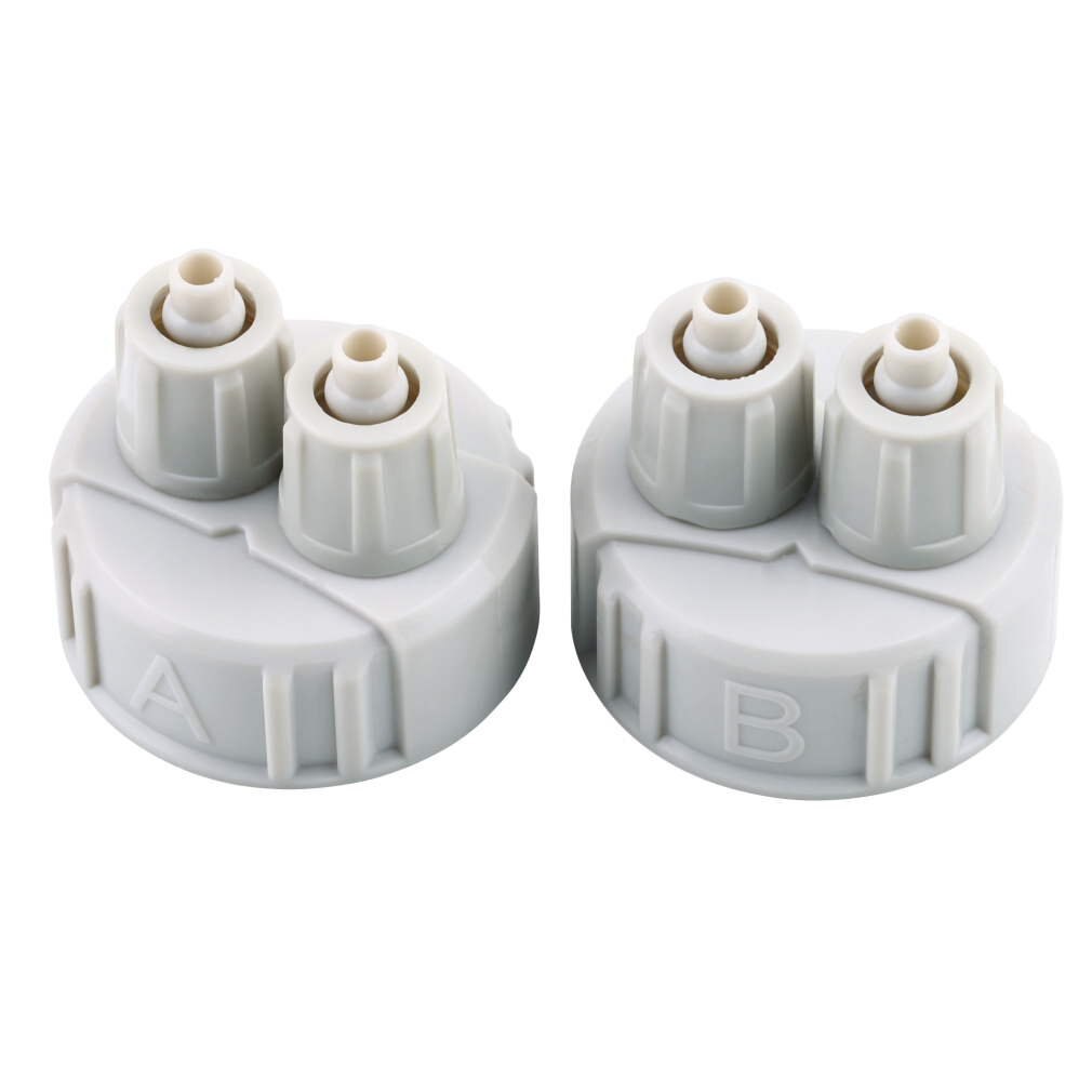 Abs Aquarium CO2 Systeem Kit Generator Deel Pro Buizen Valve Guage Fles Cap Voor Aquarium Live Geplant Een/B Interface Diy