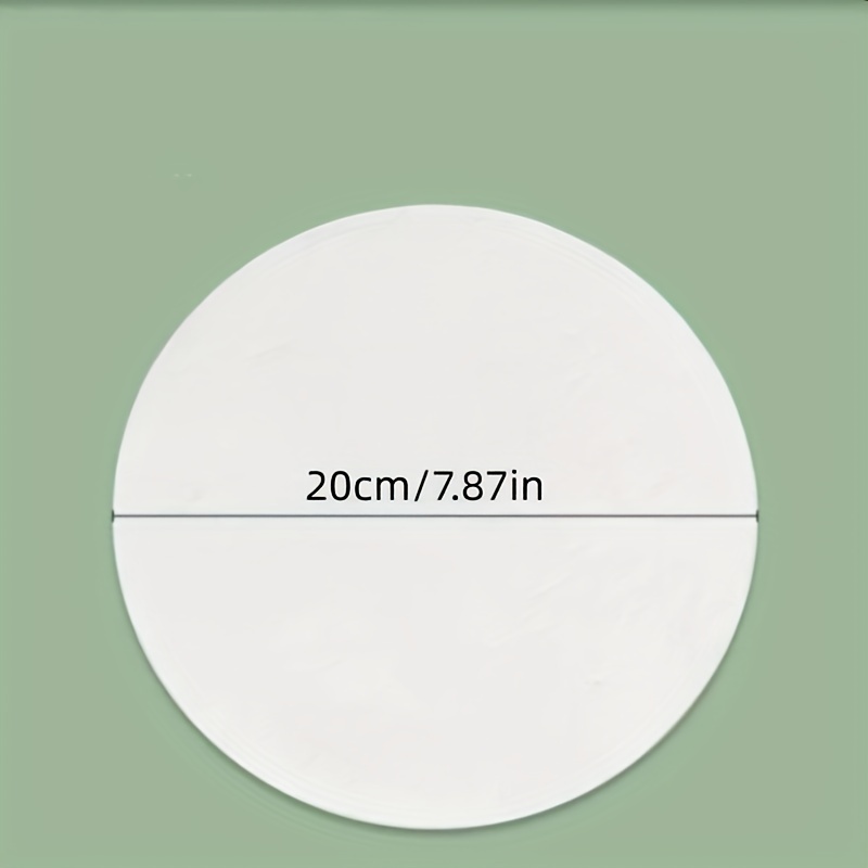 50 Stück ölabsorbierendes Papier für sterben Küche, runde Suppe, gebratener Film, Lebensmittel-Löschpapier, Öl-Schaum-Filterpapier zum Kochen von frittierten Speisen: Schwarz